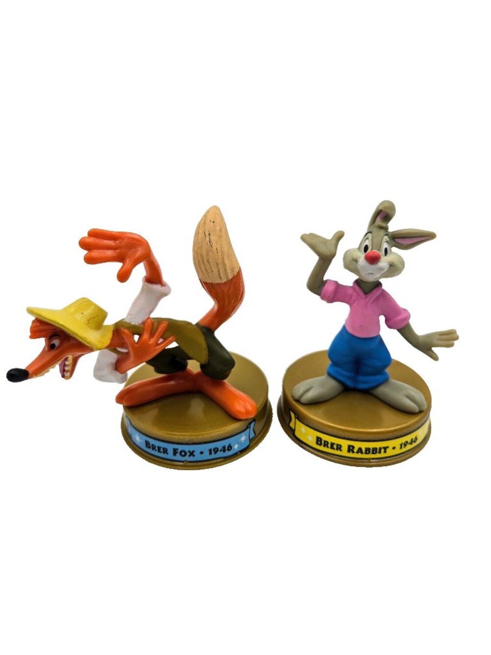 Brer Rabbit Brer Fox Splash Mountain 2002 McDonald’s Walt Disney World 100 Years